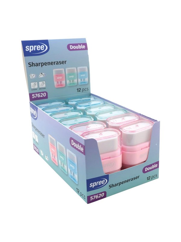SPREE Pencil sharpener/erasers 1 pcs.