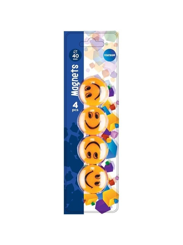 CENTRUM Magnets SMILE 40mm 4 pcs.