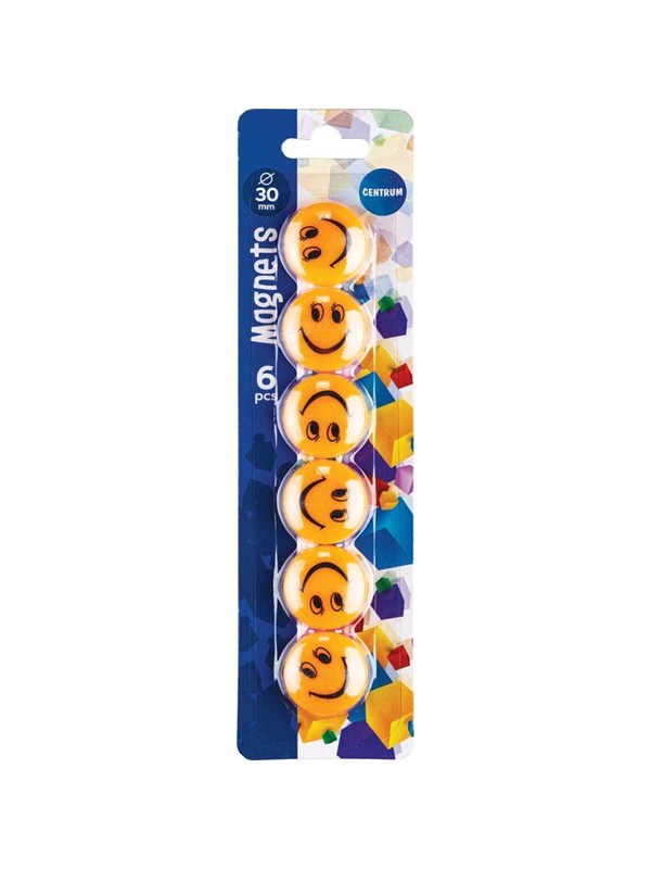 CENTRUM Magnets SMILE 30mm 6 pcs.