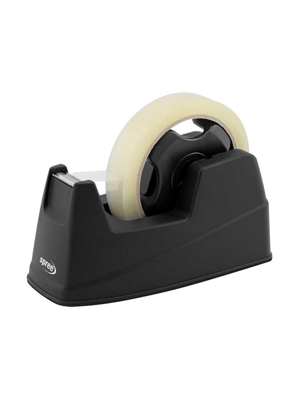 SPREE Tape dispenser for 33/66M rolls. BLACK