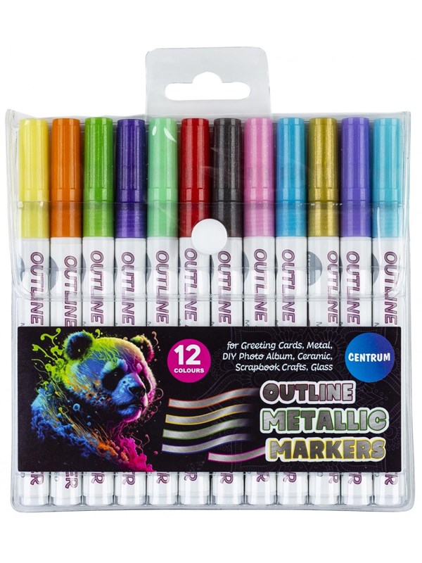 CENTRUM Spouts OUTLINE METALLIC 12 pcs. - Köp för SEK 132 - Spara 44%