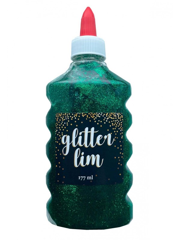 Hobby Mate Glitter glue GREEN 177 ml