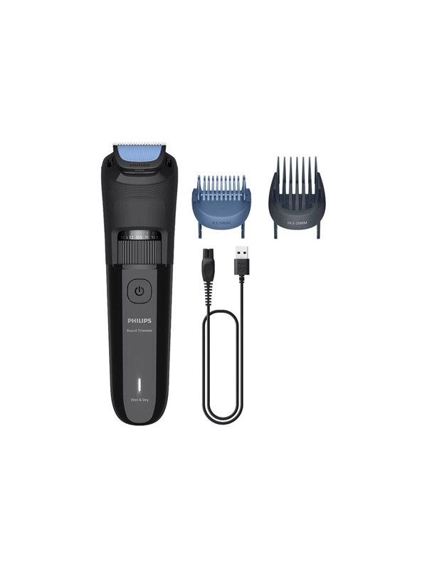 Philips 3000 Series BT3620 - trimmer - deep black gloss