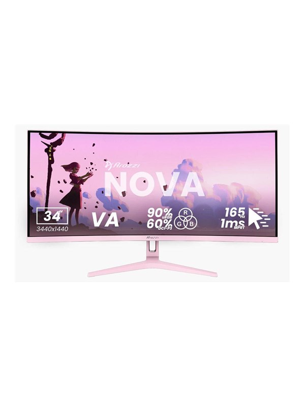 34" Arozzi Nova 34″ Curved computer monitor