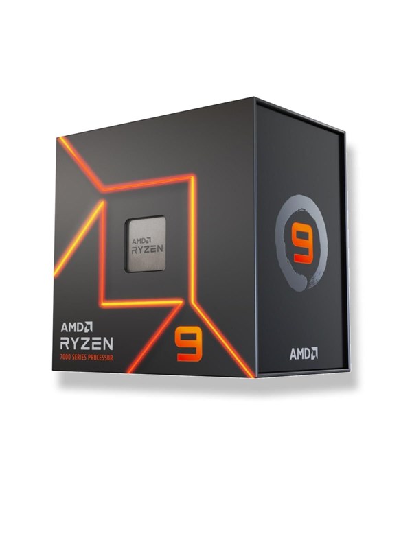 AMD Ryzen 9 7900 CPU - 12 kärnor - 3.7 GHz - AMD AM5 - AMD Boxed (utan kylare)