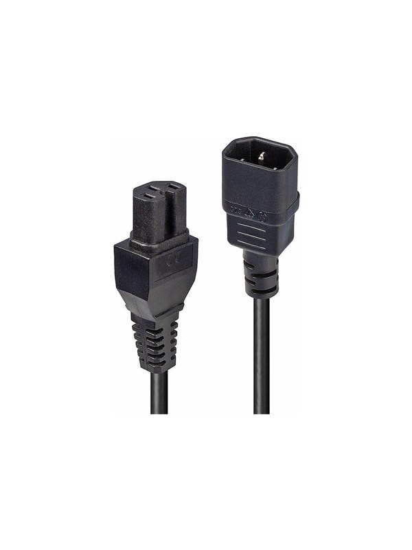 Lindy Hot Condition Type - power extension cable - IEC 60320 C14 to IEC 60320 C15 - 2 m