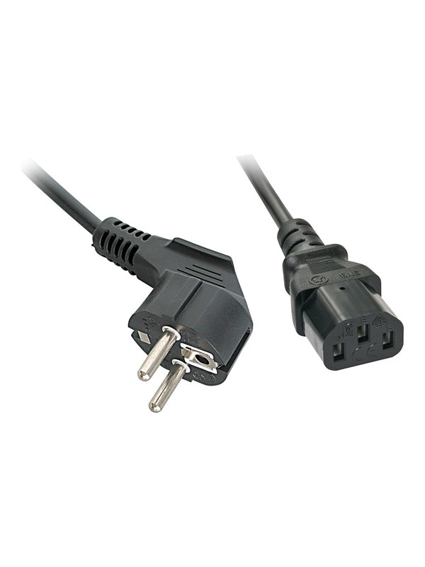 Lindy - power cable - power CEE 7/7 to power IEC 60320 C13 - 2 m