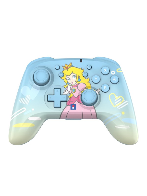 HORI PAD - Peach - Light Blue - Wireless Controller - Nintendo Switch 2