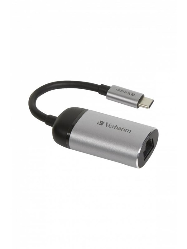 Verbatim - network / USB adapter - USB-C - Gigabit Ethernet x 1