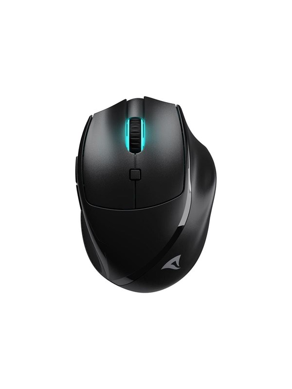 Sharkoon OfficePal M25W - mouse - 2.4 GHz USB - black - Mouse - Optic - 6 knappar - Svart
