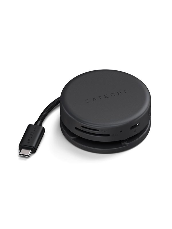 Satechi OntheGo 7-in-1 Multiport Adapter - Space Black
