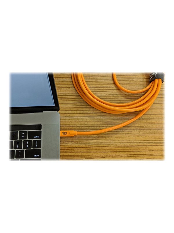 Tether Tools TetherPro - USB-C cable - 24 pin USB-C to mini-USB Type B - 4.6 m