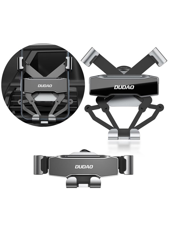 Produktfoto för Dudao Gravity Bil Smartphone Hållare - Svart