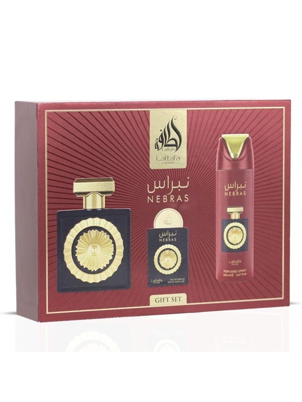 Lattafa Nebras EDP 100 ml + EDP 20 ml + Deospray