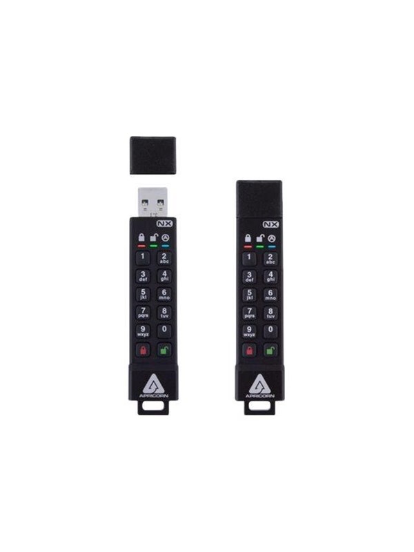 Apricorn Aegis Secure Key 3NX - 128GB - USB-minne