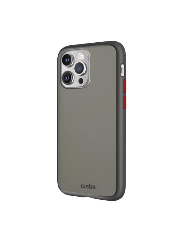 SBS Rim Cover för iPhone 13 Pro® - Svart/Röd