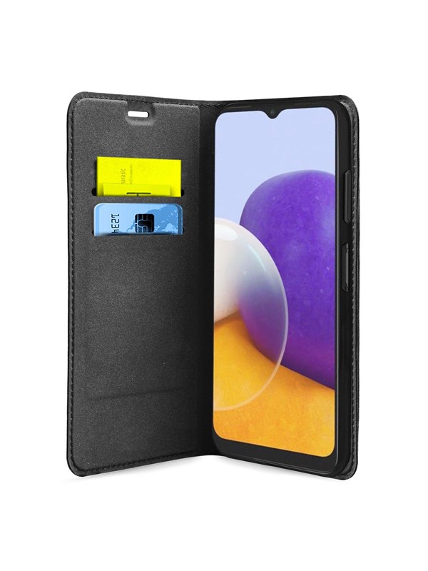 SBS Book Wallet Lite Case för Samsung Galaxy A22 5G® - Svart