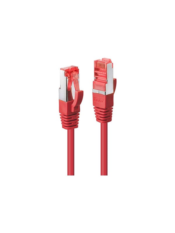 Lindy patch cable - 3 m - red - Röd - 3m