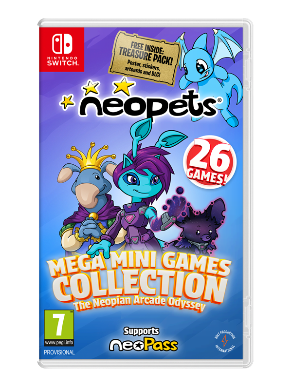 Neopets - Mega Mini Games Collection (Day One Edition) - Nintendo Switch - Samling