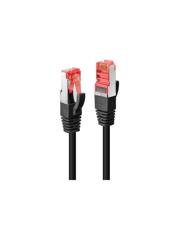 Lindy patch cable - 5 m - black - Svart - 5m