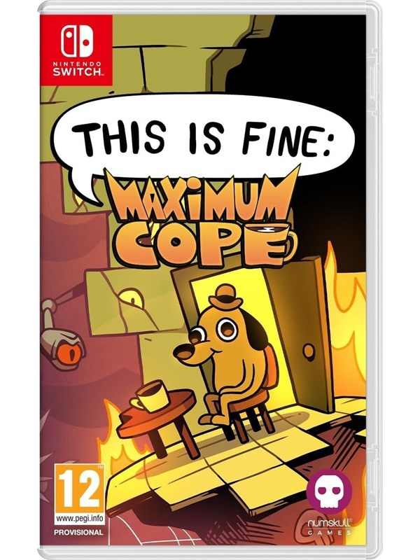THIS IS FINE: Maximum Cope - Nintendo Switch - Plattformsspelare
