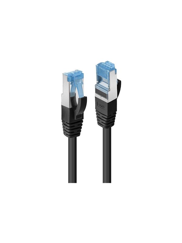 Lindy patch cable - 3 m - black - Svart - 3m