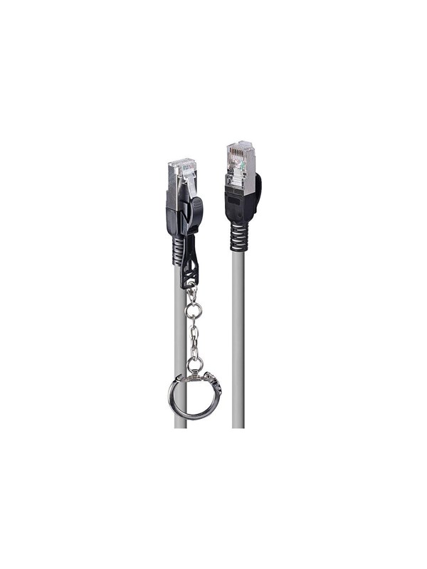 Lindy patch cable - 1 m - grey - Grå - 1m