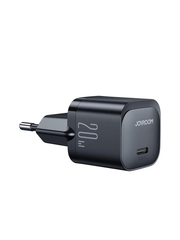 Produktfoto för Joyroom PD Mini Väggladdare USB-C 20W - Svart