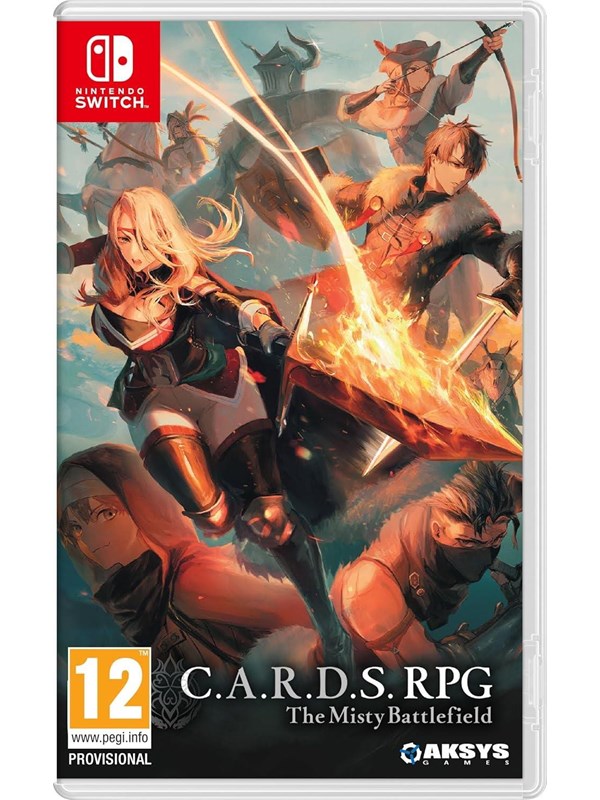 C.A.R.D.S. RPG: The Misty Battlefield (Total Warfare Edition) - Nintendo Switch - Turn-based