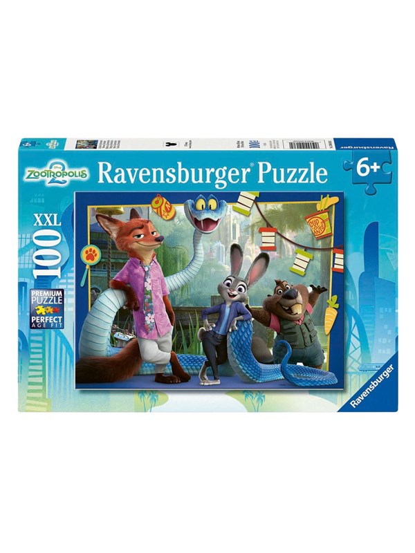 Ravensburger Jigsaw Puzzle Zootopia 2 - 100 XXL Pieces 2D Pussel