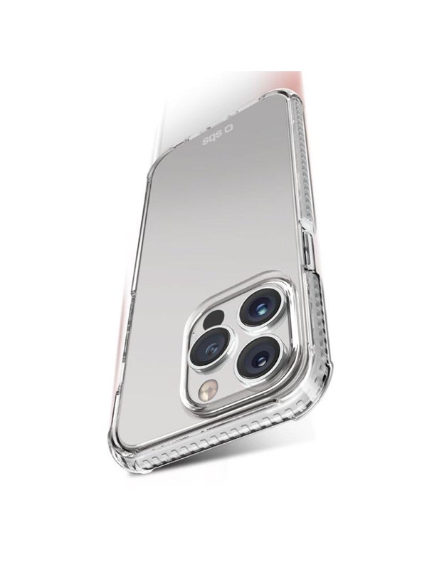 SBS Extreme X3 Skydd för iPhone 15 Pro - Transparent