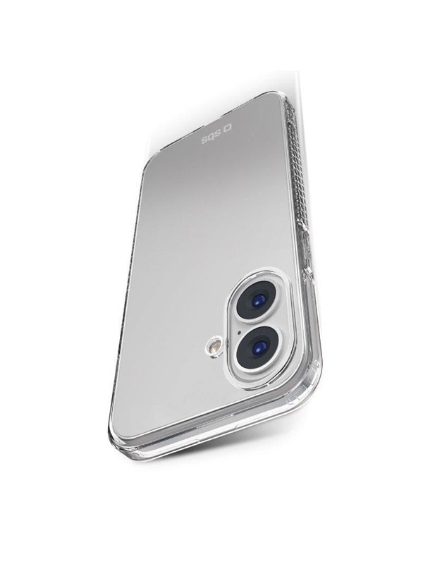 SBS Extreme X2 Cover för iPhone 16 - Transparent