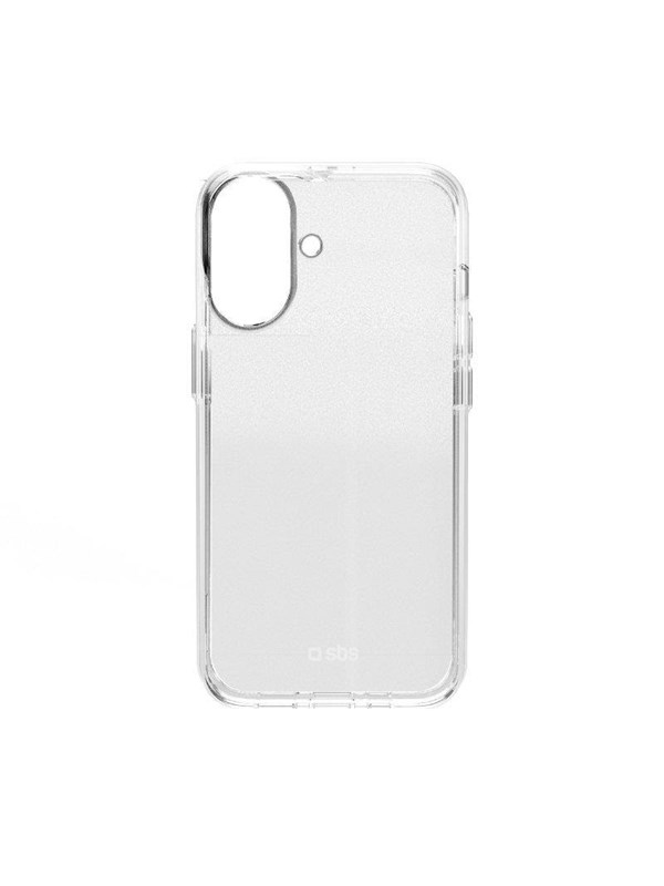 SBS Ultrastarkt fodral för iPhone 16 med D3O-teknik - Transparent