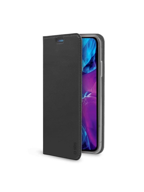 SBS Book Wallet Lite Fodral för iPhone 12 Mini - Svart