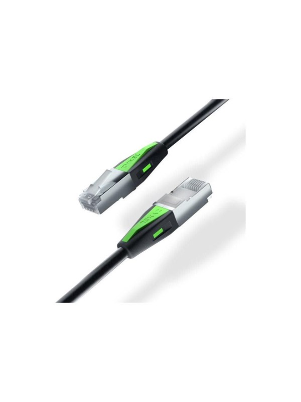 ZyXEL network cable - 18 cm - Svart - 0.1m