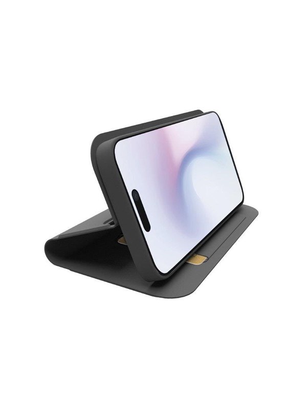 SBS Book-style-fodral med stativstöd och mjuk touch-yta för iPhone 16 Pro Max