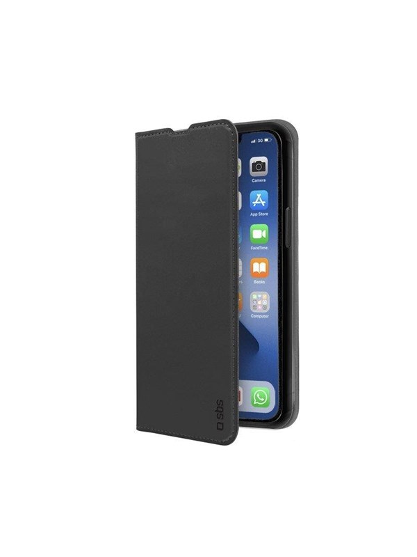 SBS Book Wallet Lite Case för iPhone 13 Pro® - Svart