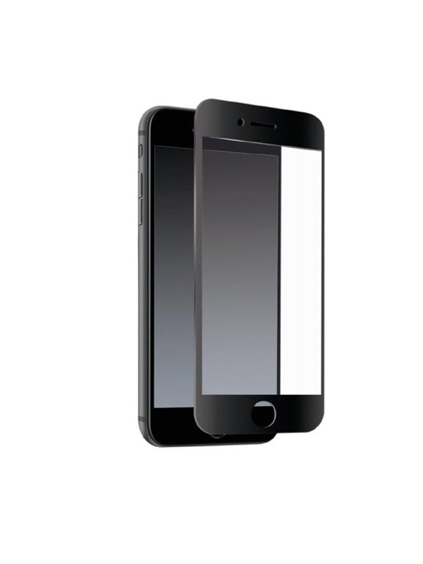 SBS skyddsglas för iPhone SE 2020/2022 / 8 / 7 / 6s / 6® - Svarta kanter