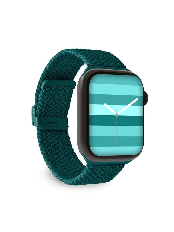 CASE&ME SBS Loop armband för Apple Watch 38/40/41mm - Jadegrön