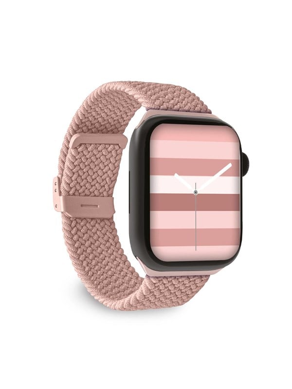 CASE&ME SBS Loop armband för Apple Watch 38/40/41mm - Rosa