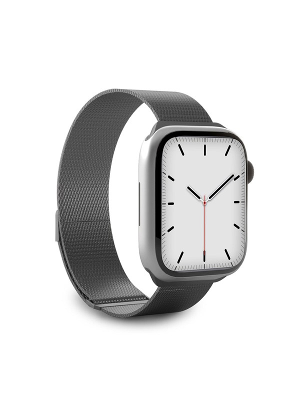 CASE&ME SBS armband för Apple Watch® - 42/44/45 mm - Silver