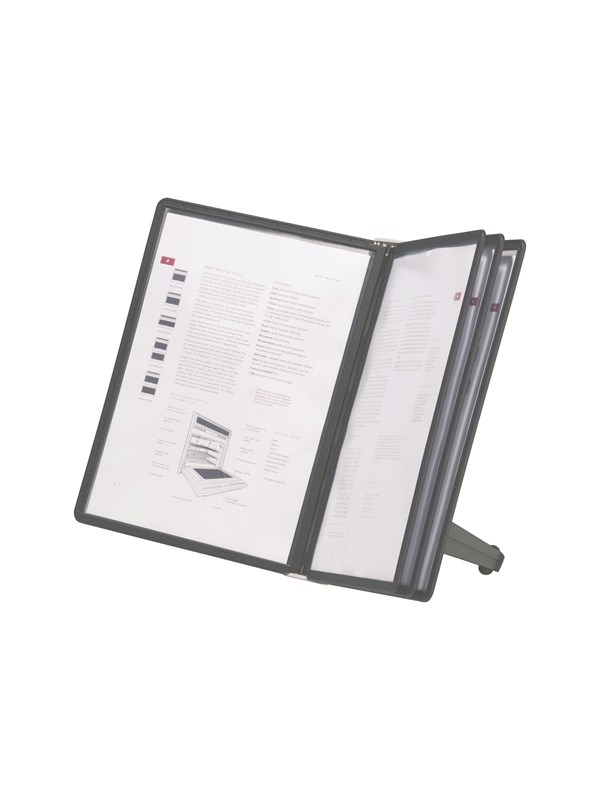 DURABLE Litet bordsställ med 5 SHERPA® A4 fickor.