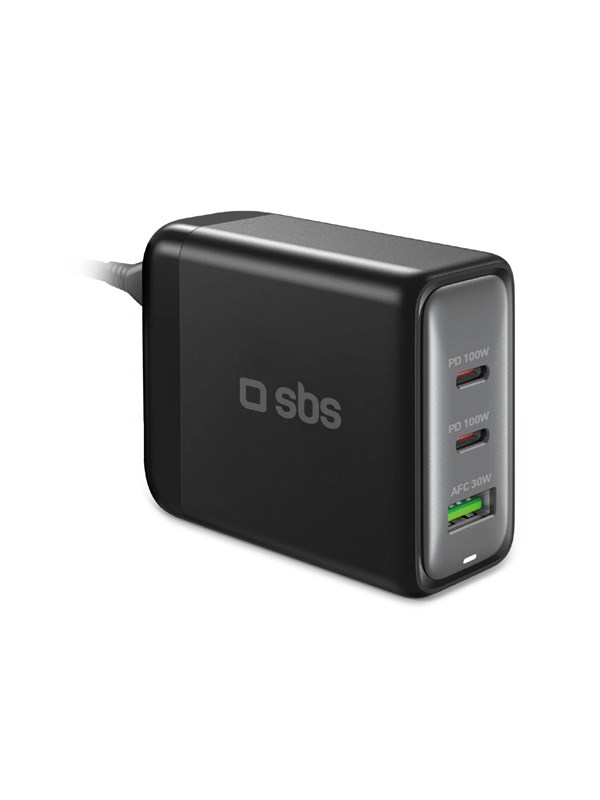 SBS 100 Watt GaN-laddningsstation - Svart