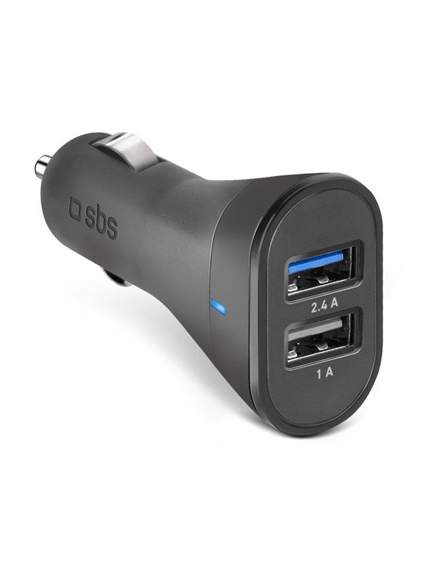 SBS Billaddare 12W - Svart