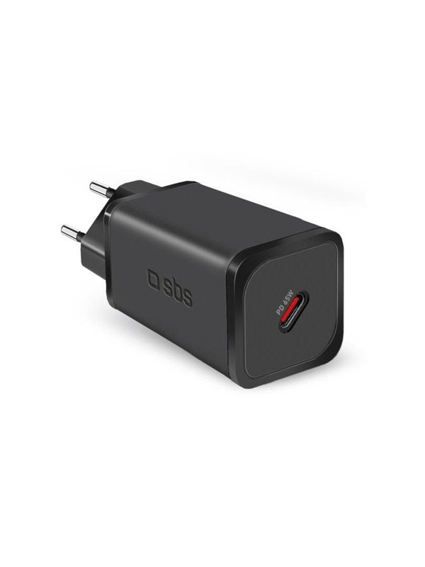 SBS 65 Watt GaN-laddare med PD - Svart