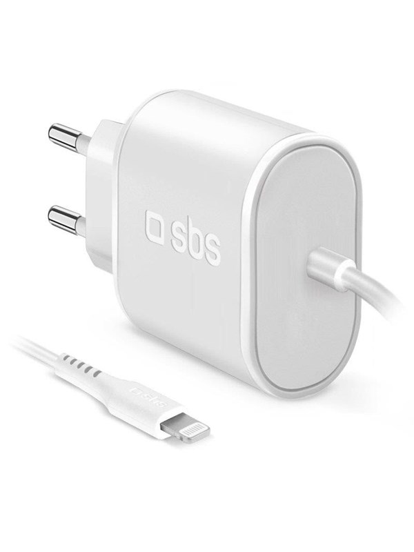 SBS 5W reseladdare för iPhone, iPad och iPod - Vit