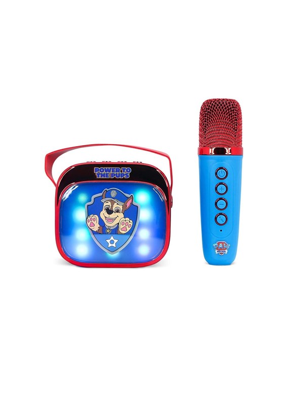 OTL Karaokehögtalare med mikrofon Popsing LED - Paw Patrol tema