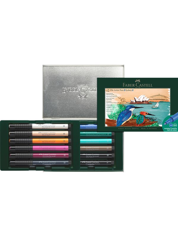 Faber-Castell India ink Pitt Artist Pen set Sydney