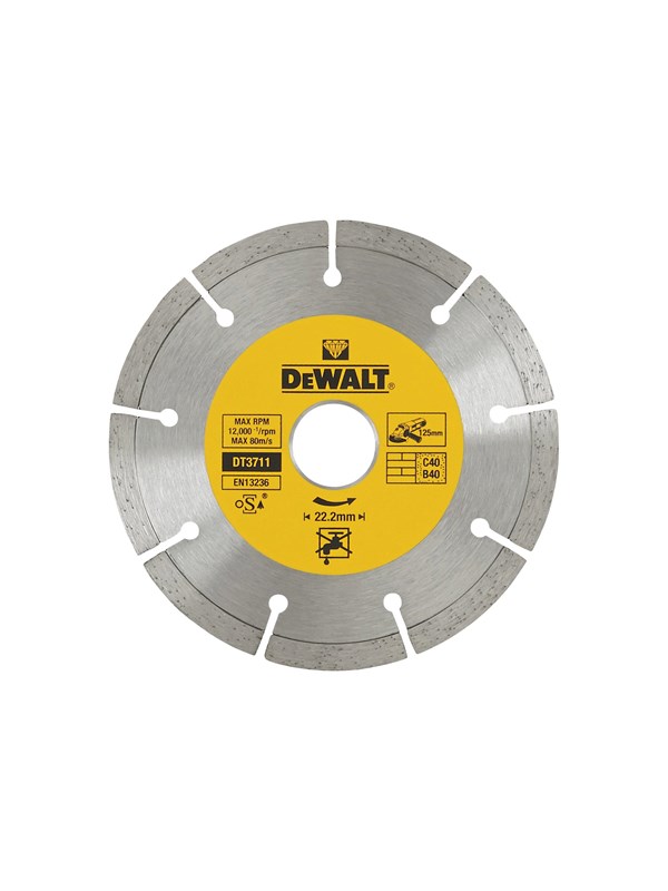 Dewalt High Performance DT3711-QZ - diamond cutting disc - for concrete masonry