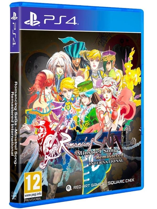 Produktfoto för Romancing SaGa -Minstrel Song- Remastered International - Sony PlayStation 4 - RPG